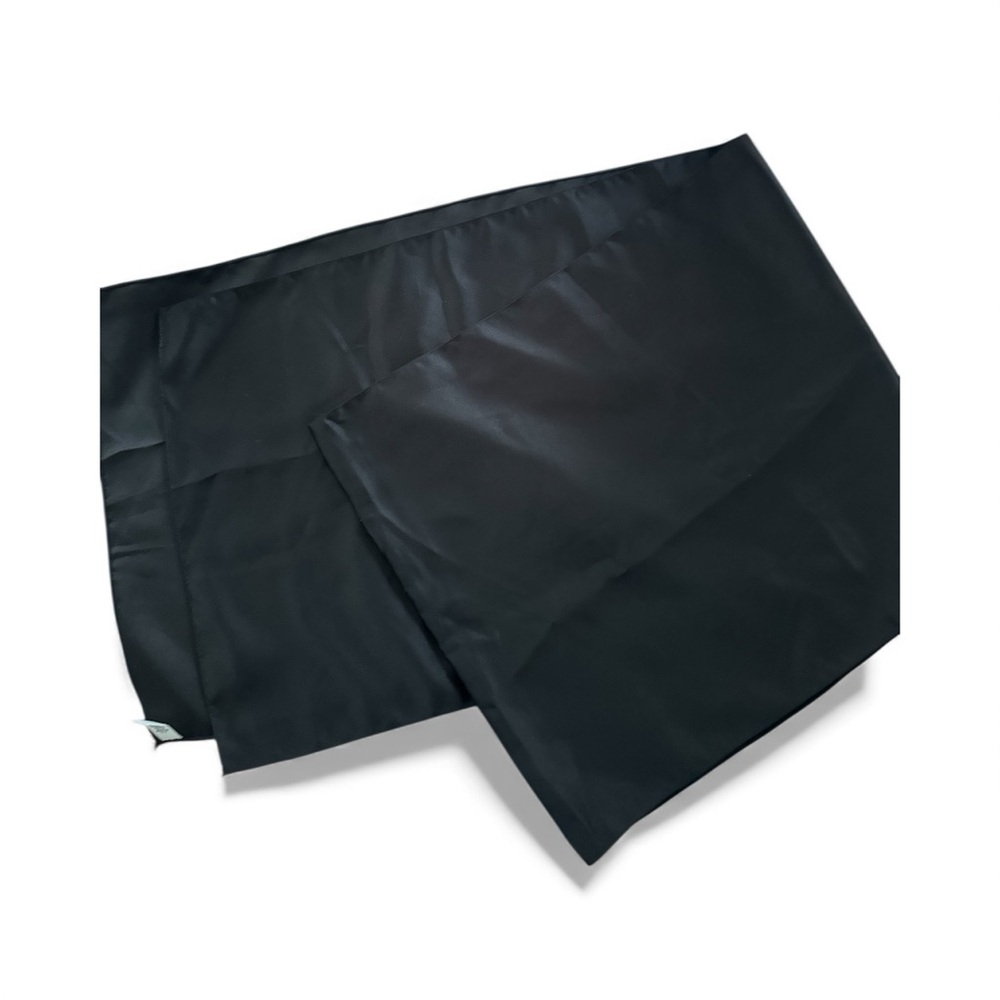 Black polyester material 88" x 16"